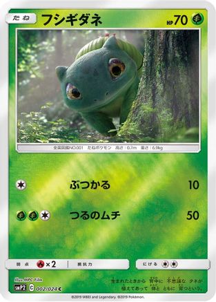 Bulbasaur - 002/024 (002/024) [smP2: Great Detective Pikachu] Holofoil