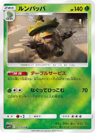 Ludicolo (003/024) [smP2: Great Detective Pikachu] Holofoil