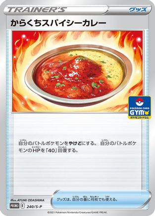 Spicy Seasoned Curry - 240/S-P (240/S-P) [S-P: Sword & Shield Promos]
