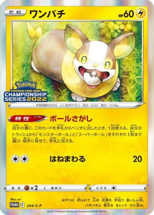 Yamper - 244/S-P (244/S-P) [S-P: Sword & Shield Promos]