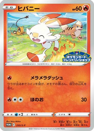 Scorbunny - 255/S-P (255/S-P) [S-P: Sword & Shield Promos]
