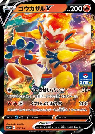 Infernape V - 257/S-P (257/S-P) [S-P: Sword & Shield Promos] Holofoil