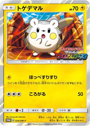 Togedemaru - 024/SM-P (024/SM-P) [SM-P: Sun & Moon Promos] Holofoil
