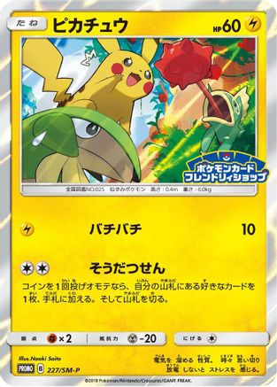 Pikachu - 227/SM-P (227/SM-P) [SM-P: Sun & Moon Promos] Holofoil