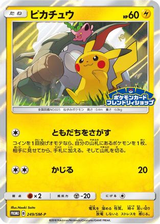 Pikachu - 249/SM-P (249/SM-P) [SM-P: Sun & Moon Promos] Holofoil