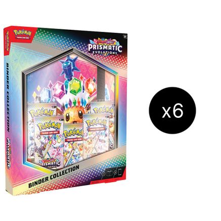 Pokemon Prismatic Evolutions  Binder Collection Case