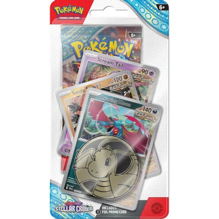 Pokemon Stellar Crown Premium Checklane Blister [Roaring Moon]