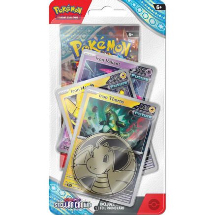 Pokemon Stellar Crown Premium Checklane Blister [Iron Thorns]
