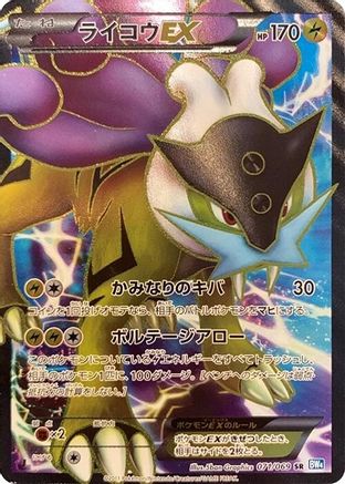 Raikou EX - 071/069 (071/069) [BW4: Dark Rush] Unlimited Holofoil