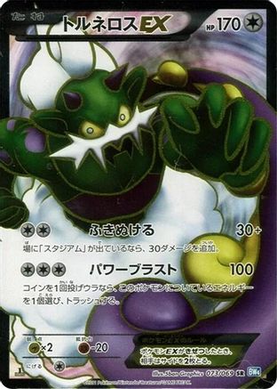 Tornadus EX - 073/069 (073/069) [BW4: Dark Rush] Unlimited Holofoil