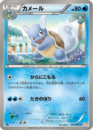 Wartortle (013/059) [BW6: Cold Flare] Unlimited
