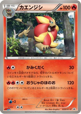 Pyroar - 033/XY-P (033/XY-P) [XY-P: XY Promos]