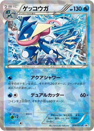 Greninja - 209/XY-P (209/XY-P) [XY-P: XY Promos] Holofoil