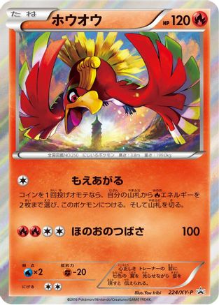 Ho-Oh - 224/XY-P (224/XY-P) [XY-P: XY Promos] Holofoil