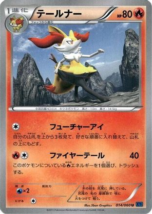 Braixen (014/060) [XY-Bx: Collection X] 1st Edition