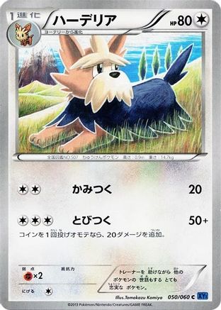 Herdier (050/060) [XY-Bx: Collection X] 1st Edition