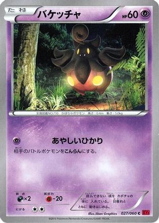 Pumpkaboo (027/060) [XY-By: Collection Y] 1st Edition