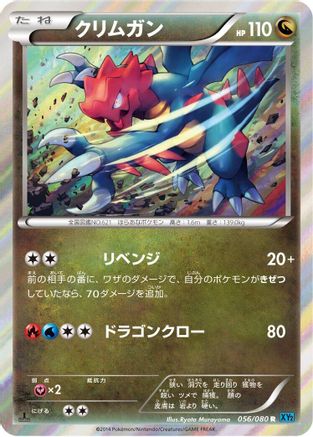 Druddigon (056/080) [XY2: Wild Blaze] Unlimited Holofoil