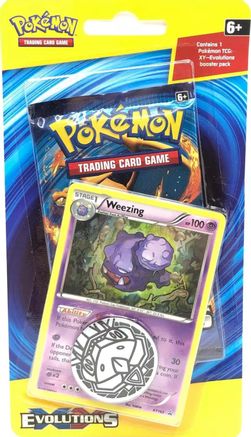 Pokemon XY Evolutions Single Pack Blister [Weezing]
