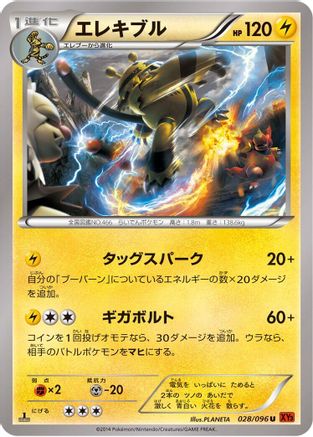 Electivire (028/096) [XY3: Rising Fist] Unlimited
