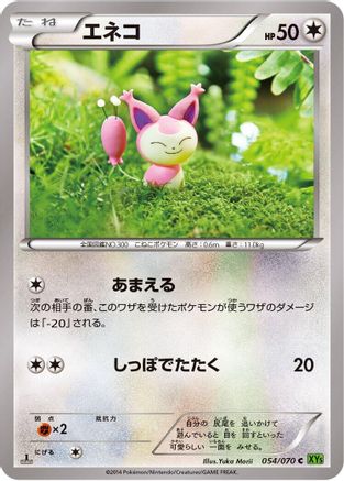Skitty (054/070) [XY5-Bt: Tidal Storm] 1st Edition