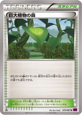 Forest of Giant Plants (079/081) [XY7: Bandit Ring] Unlimited