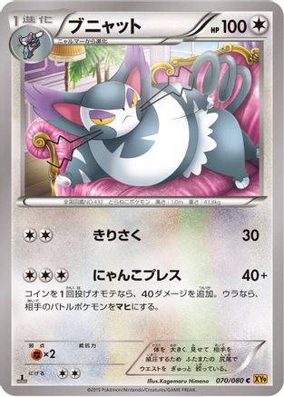 Purugly (070/080) [XY9: Rage of the Broken Heavens] Unlimited