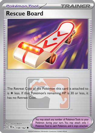 Rescue Board - 159/162 (League Promo) (159) [League & Championship Cards] Reverse Holofoil