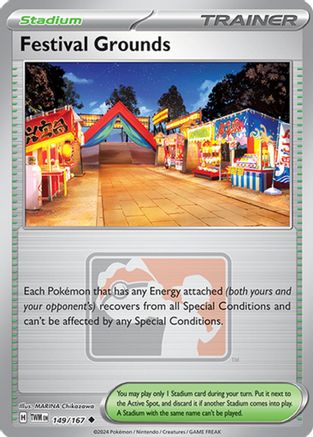 Festival Grounds - 149/167 (League Promo) (149) [League & Championship Cards] Reverse Holofoil