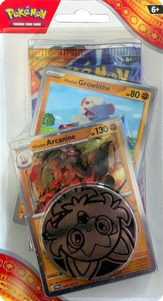 Pokemon Surging Sparks Single Pack Blister [Hisuian Arcanine]