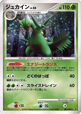 Sceptile (005/092) [Intense Fight in the Destroyed Sky] 1st Edition Holofoil