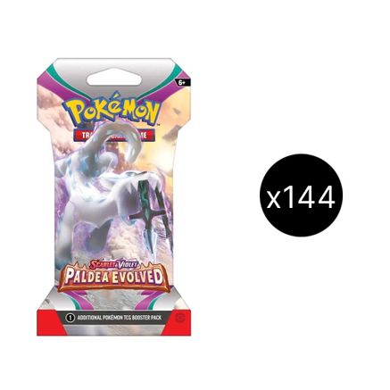 Pokemon Paldea Evolved Sleeved Booster Case