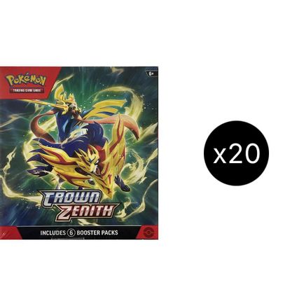 Pokemon Crown Zenith Booster Bundle Case