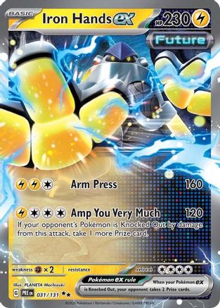 Iron Hands ex - 031/131 (31) [SV: Prismatic Evolutions] Holofoil