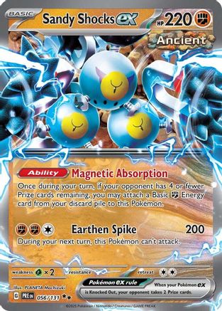 Sandy Shocks ex - 056/131 (56) [SV: Prismatic Evolutions] Holofoil
