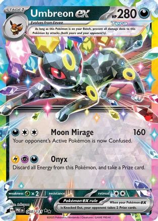 Umbreon ex - 060/131 (60) [SV: Prismatic Evolutions] Holofoil