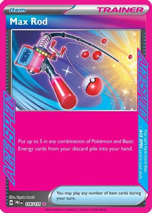 Max Rod (116) [SV: Prismatic Evolutions] Holofoil