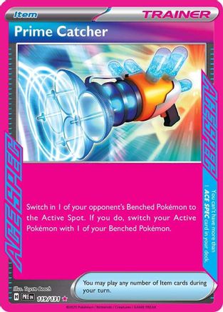 Prime Catcher (119) [SV: Prismatic Evolutions] Holofoil