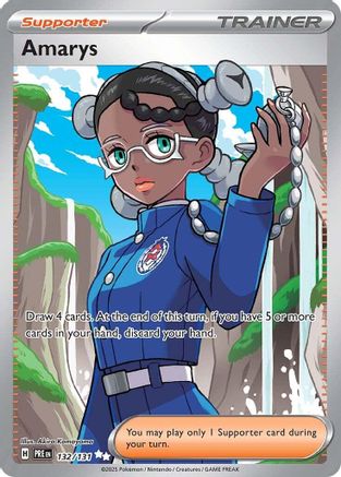 Amarys - 132/131 (132) [SV: Prismatic Evolutions] Holofoil