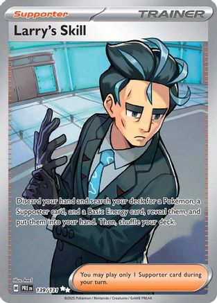 Larry's Skill - 139/131 (139) [SV: Prismatic Evolutions] Holofoil