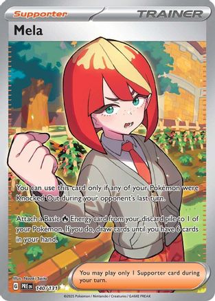 Mela (140) [SV: Prismatic Evolutions] Holofoil