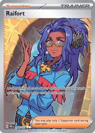 Raifort (142) [SV: Prismatic Evolutions] Holofoil