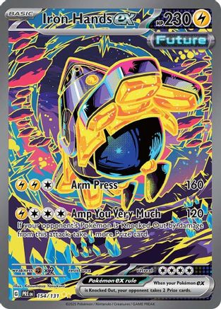 Iron Hands ex - 154/131 (154) [SV: Prismatic Evolutions] Holofoil