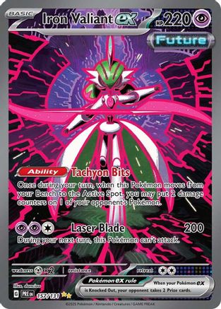 Iron Valiant ex (157) [SV: Prismatic Evolutions] Holofoil