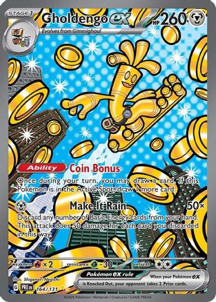 Gholdengo ex (164) [SV: Prismatic Evolutions] Holofoil
