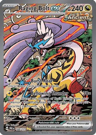 Raging Bolt ex (166) [SV: Prismatic Evolutions] Holofoil