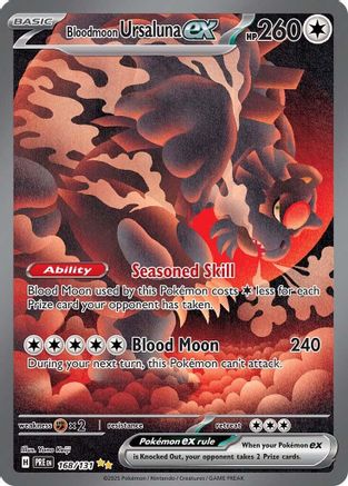 Bloodmoon Ursaluna ex (168) [SV: Prismatic Evolutions] Holofoil
