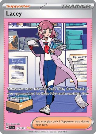 Lacey - 175/131 (175) [SV: Prismatic Evolutions] Holofoil