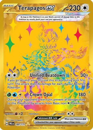 Terapagos ex - 180/131 (180) [SV: Prismatic Evolutions] Holofoil