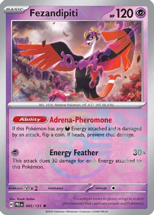 Fezandipiti (Master Ball Pattern) (45) [SV: Prismatic Evolutions] Holofoil